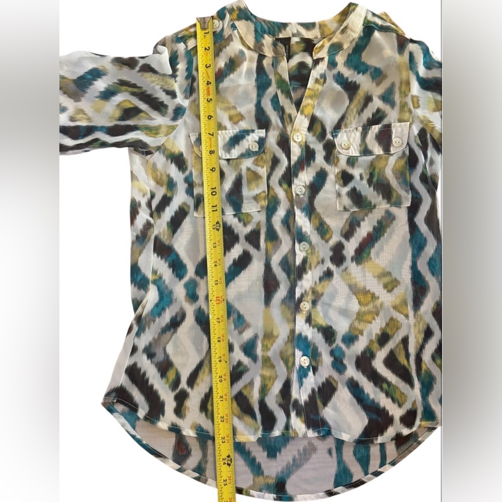 Maurices Classy Shell Button-Front Blouse - Picture 6 of 8